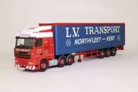 `LV Transport Ltd` DAF XF Space Cab, Curtainside Trailer,