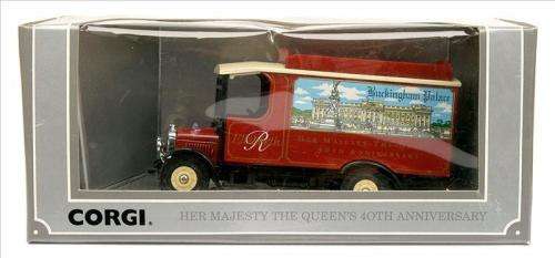 Buckingham Palace  The Queen`s 40th Anniversary Thorneycroft Van 1929,