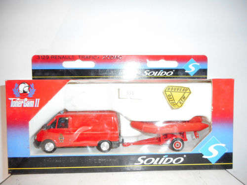 Renault Traffic + Remolque Zodiac Bomberos Pompiers FIRE