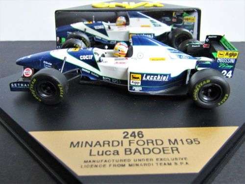 Minardi Ford Luca Badeor M195