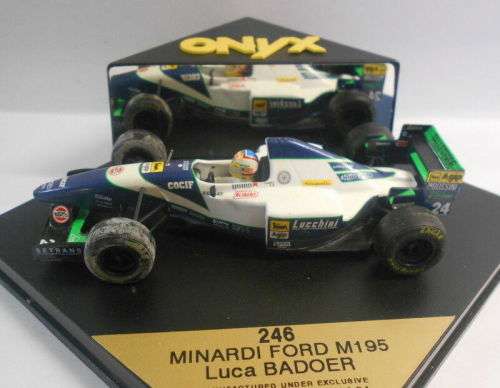 Minardi Ford Luca Badoer M195