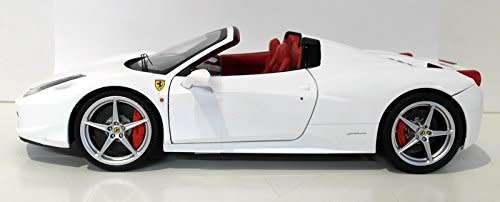 Ferrari 458 Italia Spider White {Elite Edition]