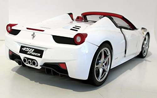 Ferrari 458 Italia Spider White {Elite Edition]