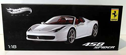 Ferrari 458 Italia Spider White {Elite Edition]
