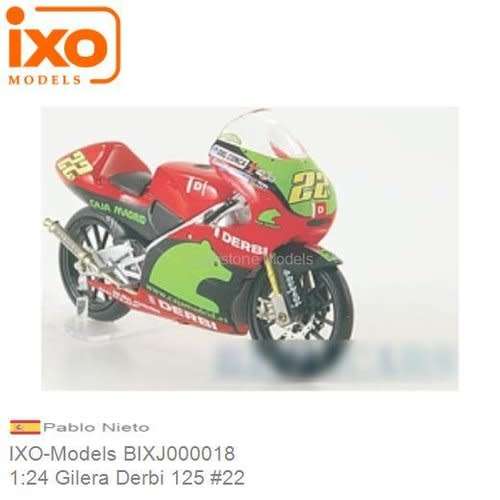 Gilera Derbi 125 #22 | Pablo Nieto -2005