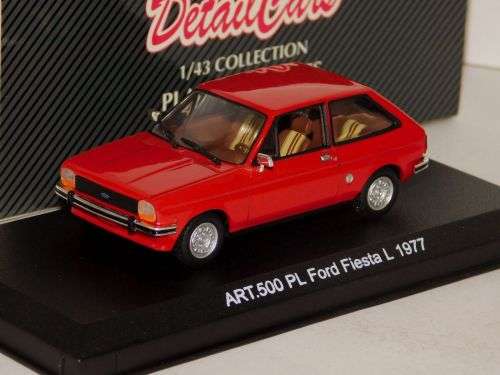 Ford Fiesta L 1977 Red