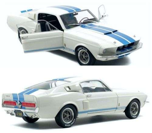 1967 Shelby Mustang GT500 - White/Blue