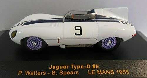 Jaguar D Type #9. Cunningham Le Mans 1955.