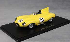 Jaguar D TYPE #10 Swaters/Claes 3rd Le Mans 1955