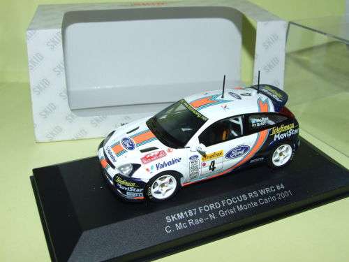 Ford Focus RS WRC Monte Carlo 2001 Mc RAE