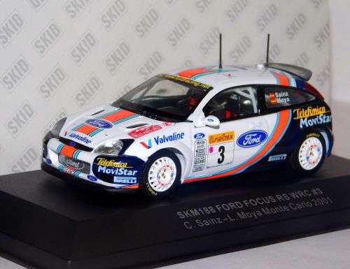 Ford Focus RS WRC Monte Carlo 2001