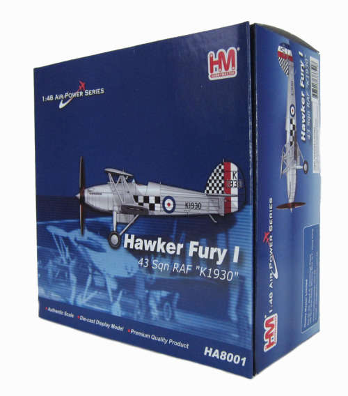 Hawker Fury I Sqn Leader R H  Hanmer `Fighting Cocks`