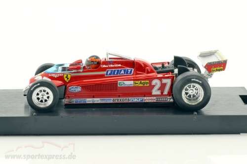 Gilles Villeneuve Ferrari 126CK Lap 63
