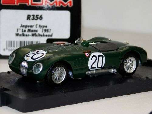Jaguar C TYPE #20 Walker/Whitehead Le Mans  1951