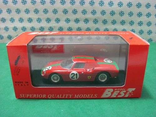 Ferrari 250 LM Monza 1966 - De Siebenthal #21