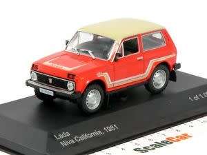 Lada Niva California1981 RED/BEIGE