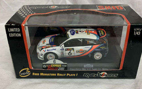 Ford Focus WRC Winner Cyprus Rally 2000