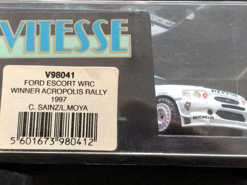 Ford Escort WRC-Acropolis Rally Winner ` Sainz/Moya` 1997