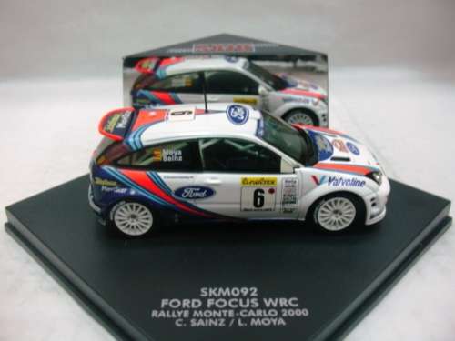 "RARE" Ford Focus RS WRC 2000 6 Sainz 2nd M.Carlo
