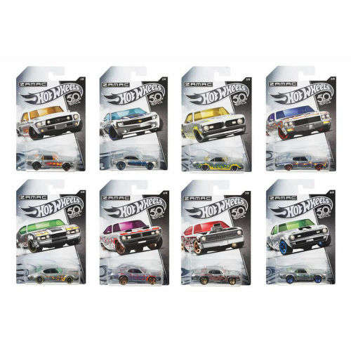 Hot Wheels 50th Anniversary Zamac Flamed Series