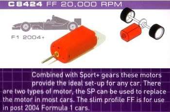 Scalextric SLIMLINE Motor, C8424, Slot Car