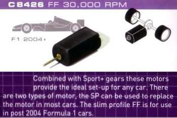 Scalextric SLIMLINE Motor, C8426, Slot Car