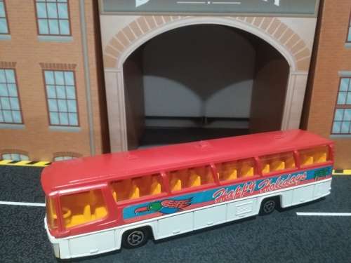 Happy Holiday Model Bus