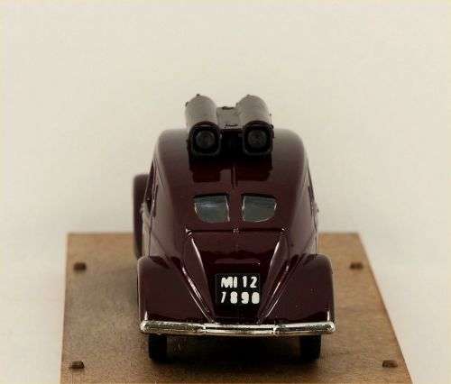 Lancia Aprilia in red - Methane version 1939-48