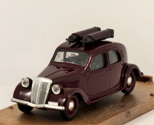 Lancia Aprilia in red - Methane version 1939-48