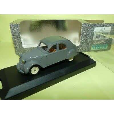 CITROEN 2cv Malle Bombée 1955 Toit Fermé Gris