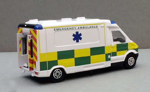 Ambulance Opening rear doors