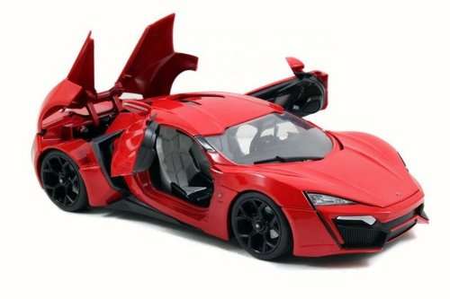 Fast & Furious 7 Lykan Hypersport Red
