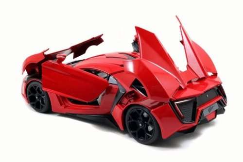 Fast & Furious 7 Lykan Hypersport Red