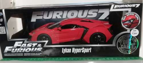 Fast & Furious 7 Lykan Hypersport Red