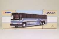 American Coach Demonstration Bus (Blue, Silver)
