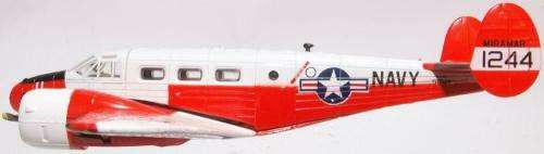 Twin Beech 51244 - US Navy NAS Mirimar