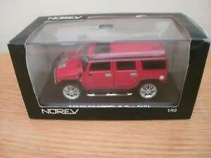 Hummer H2 SUV  Red 2004