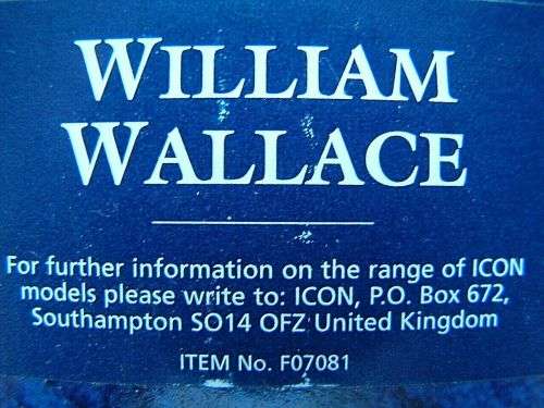 William Wallace Figure `Braveheart`