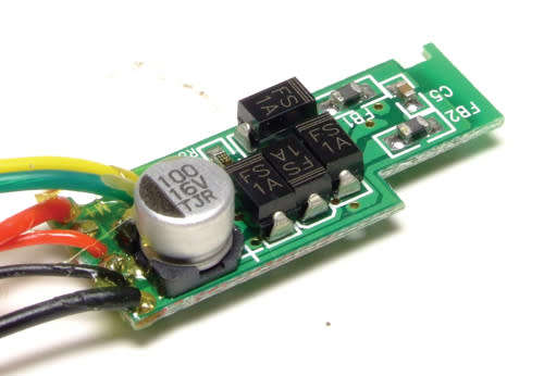 Scalextric Digital Chip, Retro-Fit