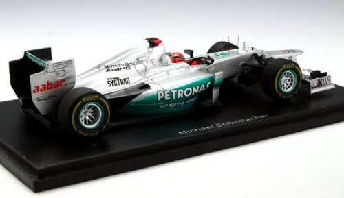 Mercedes AMG W03 #7 Monaco GP 2012 M. Schumacher