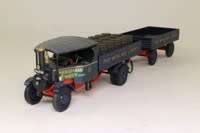 1925 Foden C Type Steam Lorry, Dropside & Trailer,
