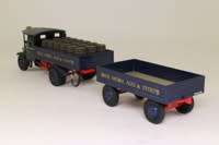 1925 Foden C Type Steam Lorry, Dropside & Trailer,