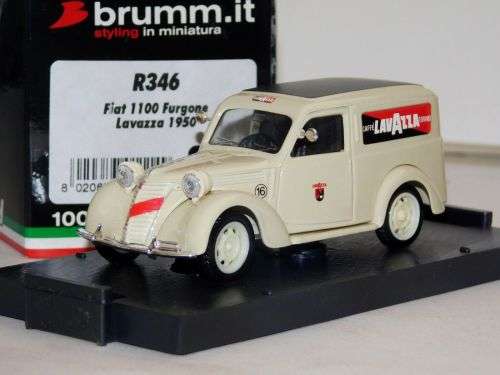 Fiat 1100E Furgone Lavazza 1950