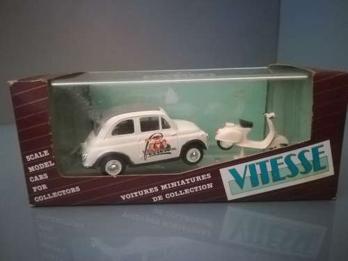 FIAT 500 - FERRERO ALBA W/SCOOTER