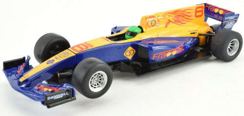 Formula 1 F1 Slot Car `Blue Wings`