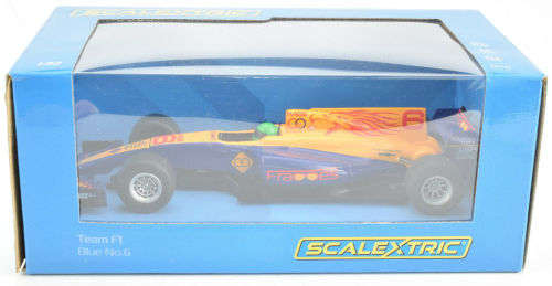 Formula 1 F1 Slot Car `Blue Wings`