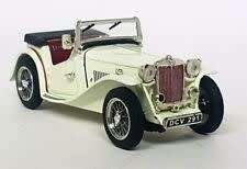 MGTC -Cream open roof
