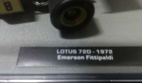 Lotus 72D 1972 Emerson Fittipaldi