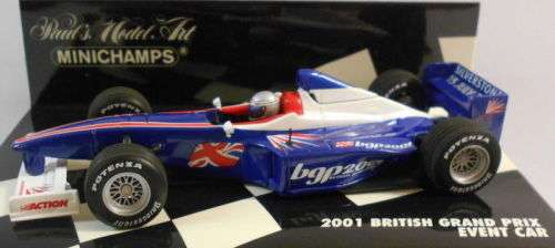 F1 British Event model car 2001