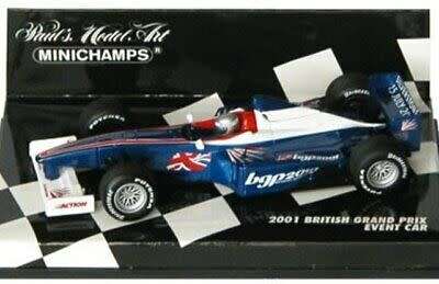 F1 British Event model car 2001